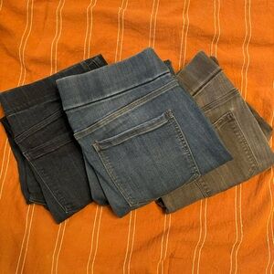 3 pair Liverpool Los Angeles pull on skinny jeans